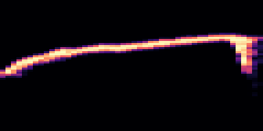 Syllable 1 spectrogram, 6–10 kHz