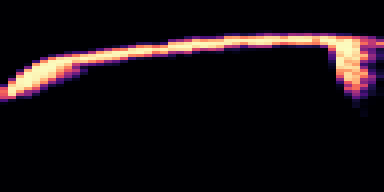 Syllable 3 spectrogram, 6–10 kHz