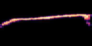 Syllable 4 spectrogram, 6–10 kHz