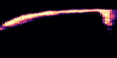 Syllable 3 spectrogram, 6–10 kHz