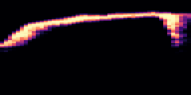Syllable 3 spectrogram, 6–10 kHz