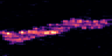 Syllable 1 spectrogram, 6–10 kHz
