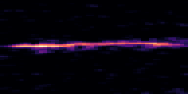 Syllable 1 spectrogram, 6–10 kHz