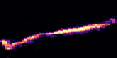 Syllable 1 spectrogram, 6–10 kHz
