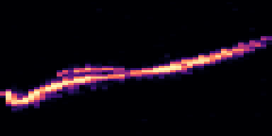 Syllable 1 spectrogram, 6–10 kHz