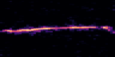 Syllable 1 spectrogram, 6–10 kHz