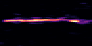 Syllable 1 spectrogram, 6–10 kHz