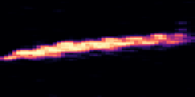 Syllable 2 spectrogram, 6–10 kHz