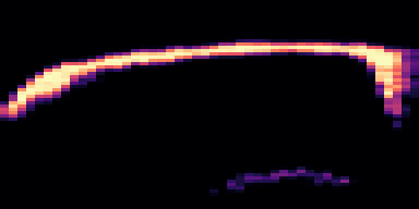 Syllable 3 spectrogram, 6–10 kHz