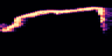 Syllable 1 spectrogram, 6–10 kHz