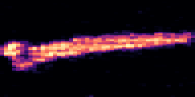 Syllable 1 spectrogram, 6–10 kHz