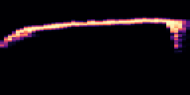 Syllable 3 spectrogram, 6–10 kHz