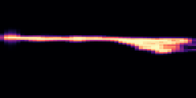 Syllable 4 spectrogram, 6–10 kHz