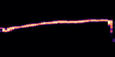 Syllable 1 spectrogram, 6–10 kHz