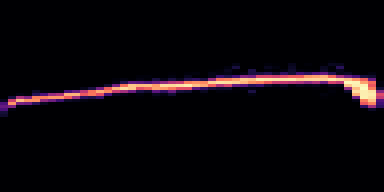 Syllable 1 spectrogram, 6–10 kHz
