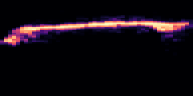 Syllable 3 spectrogram, 6–10 kHz
