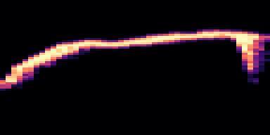 Syllable 1 spectrogram, 6–10 kHz
