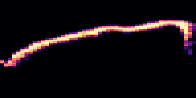 Syllable 1 spectrogram, 6–10 kHz